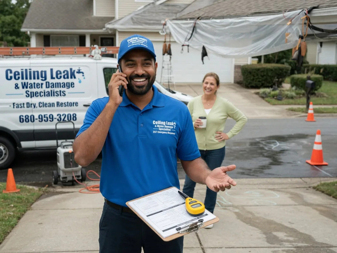 Ceiling Leak Cleanup Gray, LA FAQs
